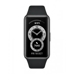 Ремешок для часов Huawei 6 графитовый черный